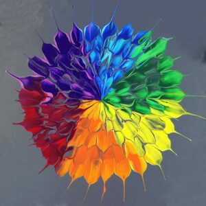 Dahlia - Roy G Biv